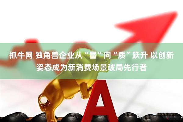 抓牛网 独角兽企业从“量”向“质”跃升 以创新姿态成为新消费场景破局先行者