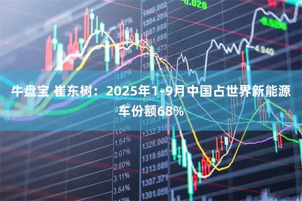 牛盘宝 崔东树：2025年1-9月中国占世界新能源车份额68%